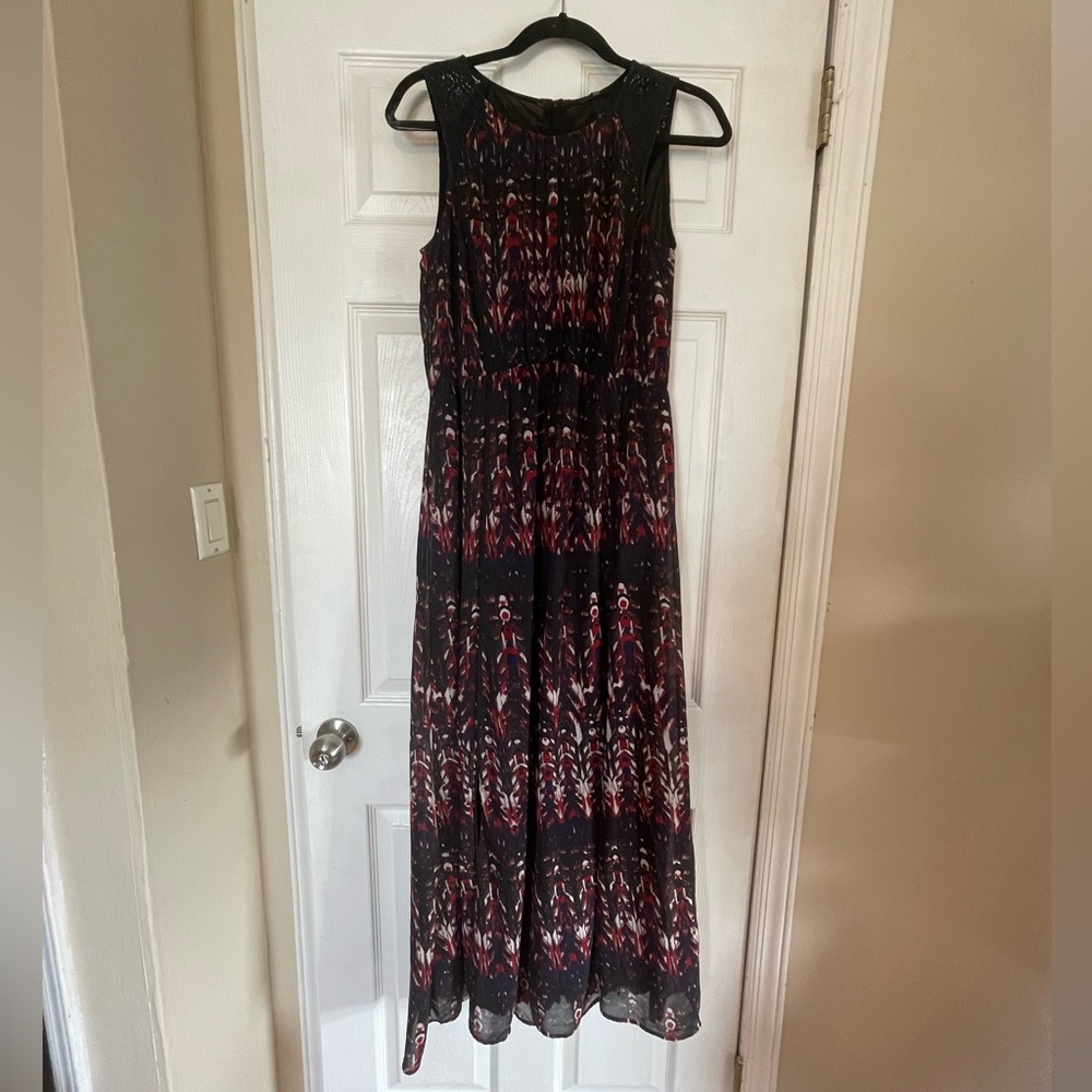 Multi color maxi H&M dress